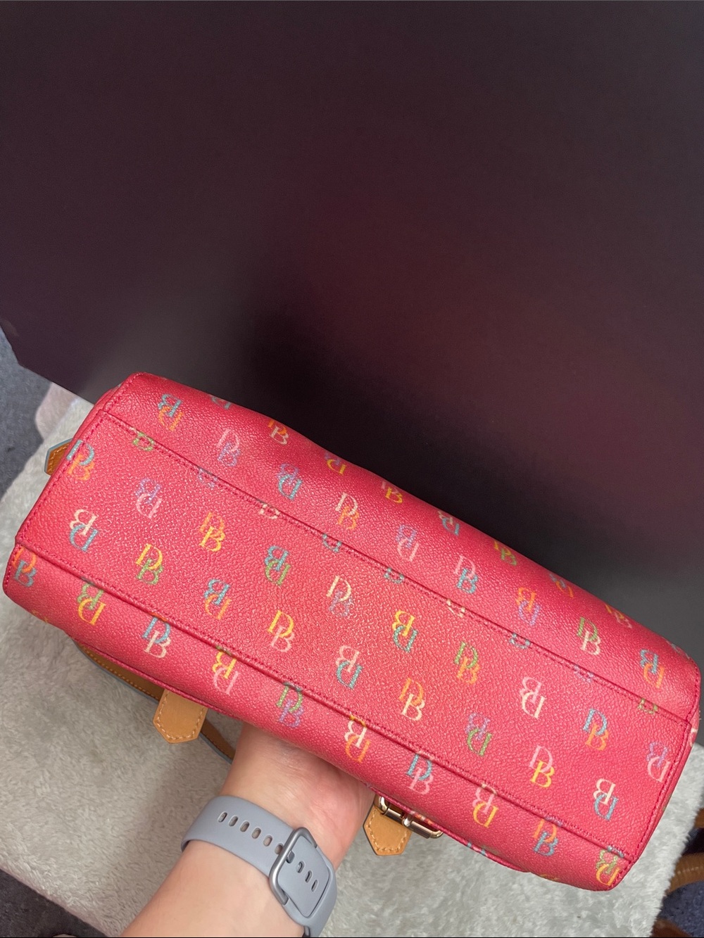 Vintage Dooney & Bourke Rainbow Baguette - Picture 6 of 17